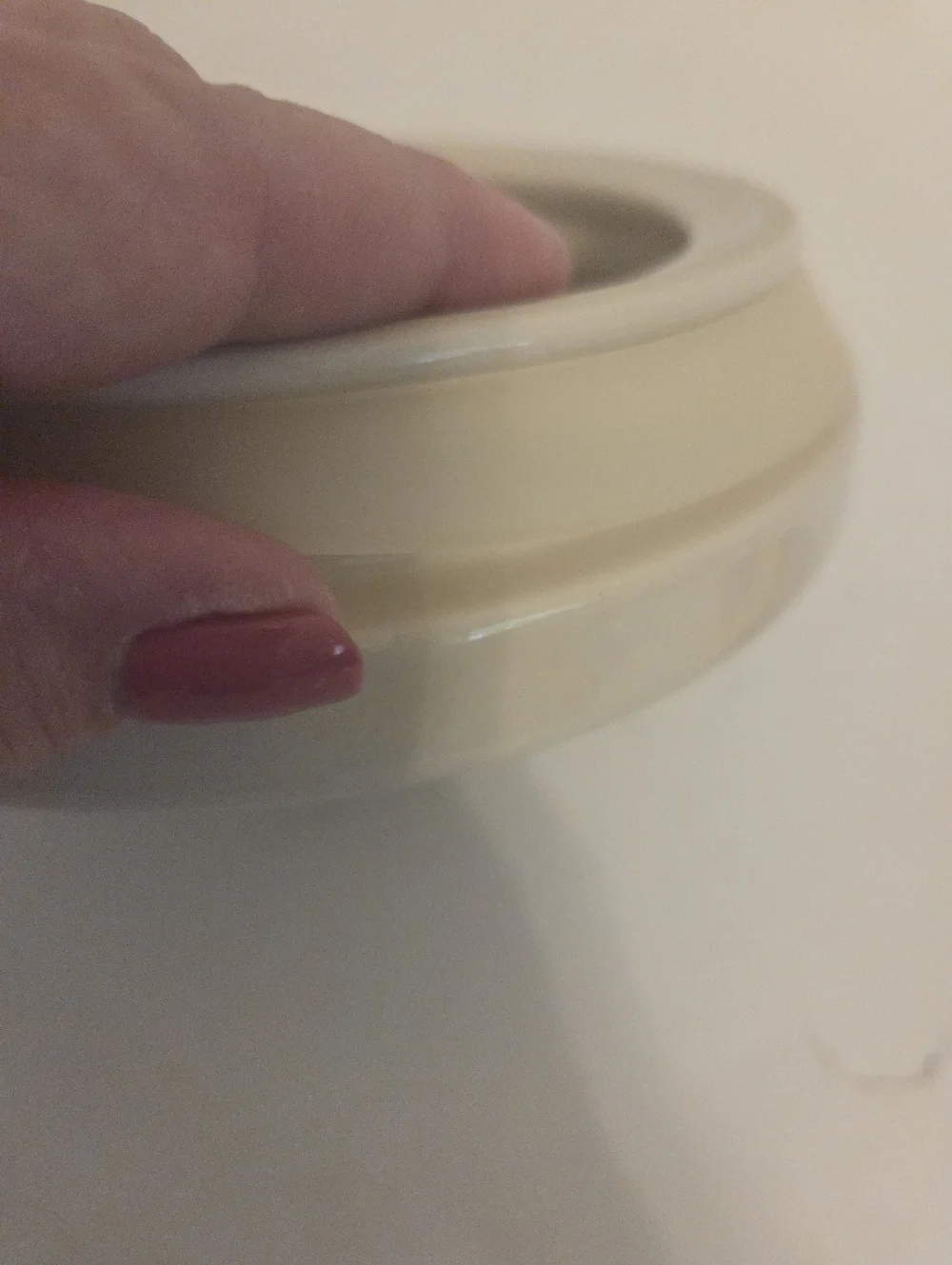 Rae Dunn Good Dog Treat Cannister Bisquit Jar Crown Dome Lid